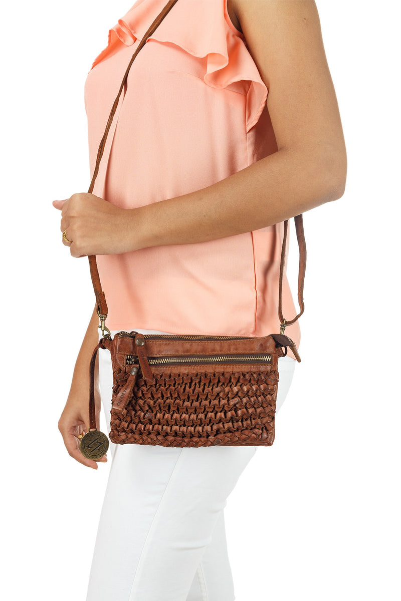 Luxury Leather Handbag Penelope - The Clutch-Handbag-Kompanero Canada