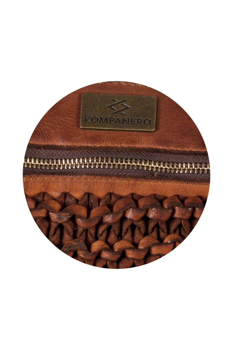 Luxury Leather Handbag Penelope - The Clutch-Handbag-Kompanero Canada
