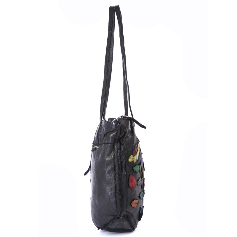 Leather Handbag - Bluebell-Handbag-Kompanero Canada