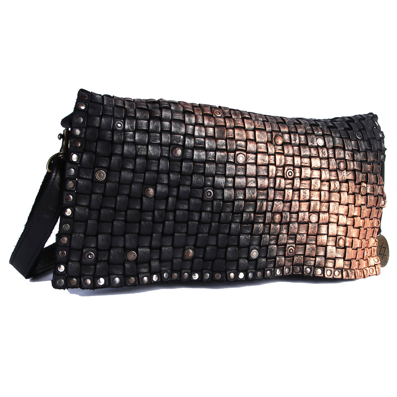 Artsy Leather Handbag - Flora-Sling bag-Kompanero Canada